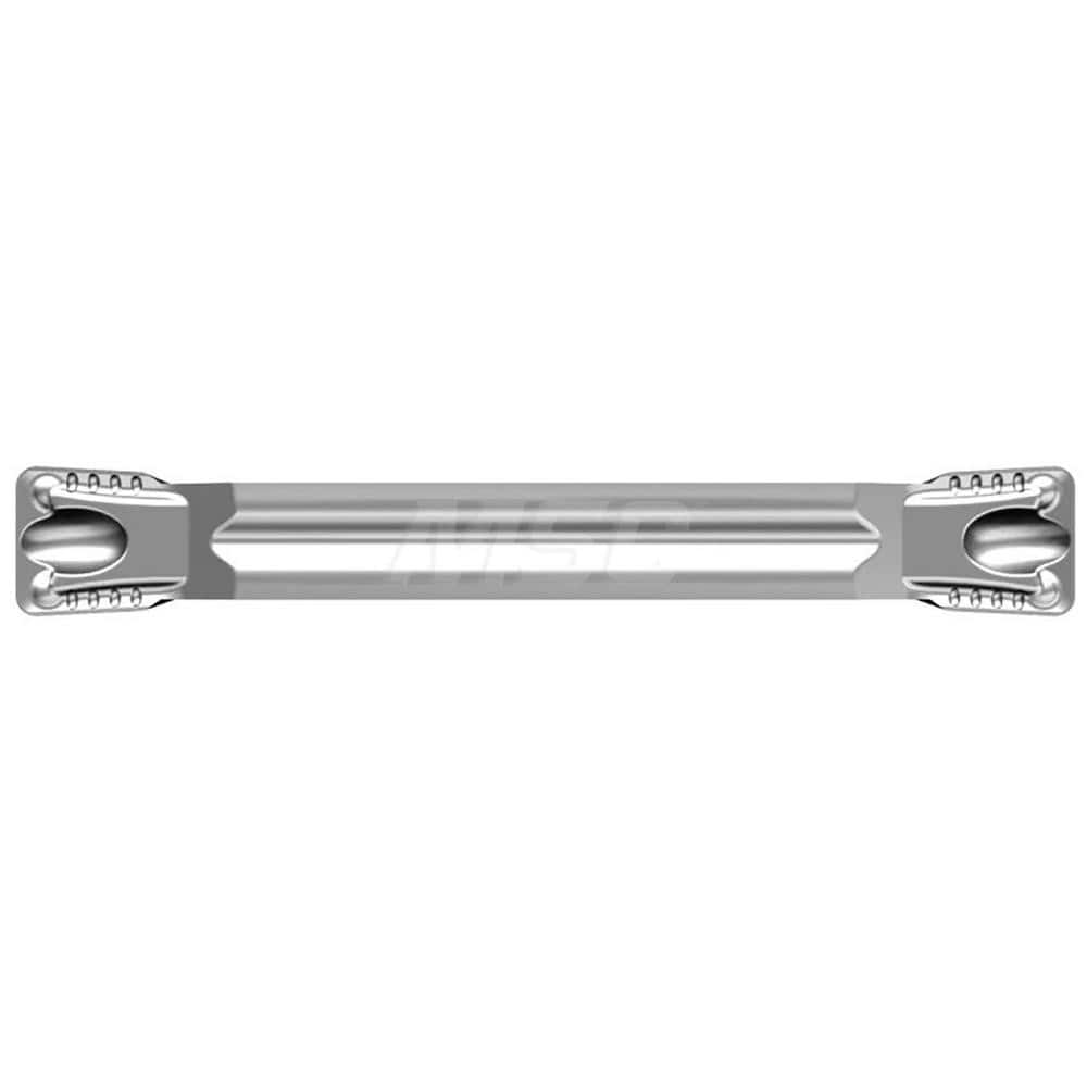 Grooving Insert: YG602, Solid Carbide TiAlN Finish, Neutral, 0.118″ Cutting Width