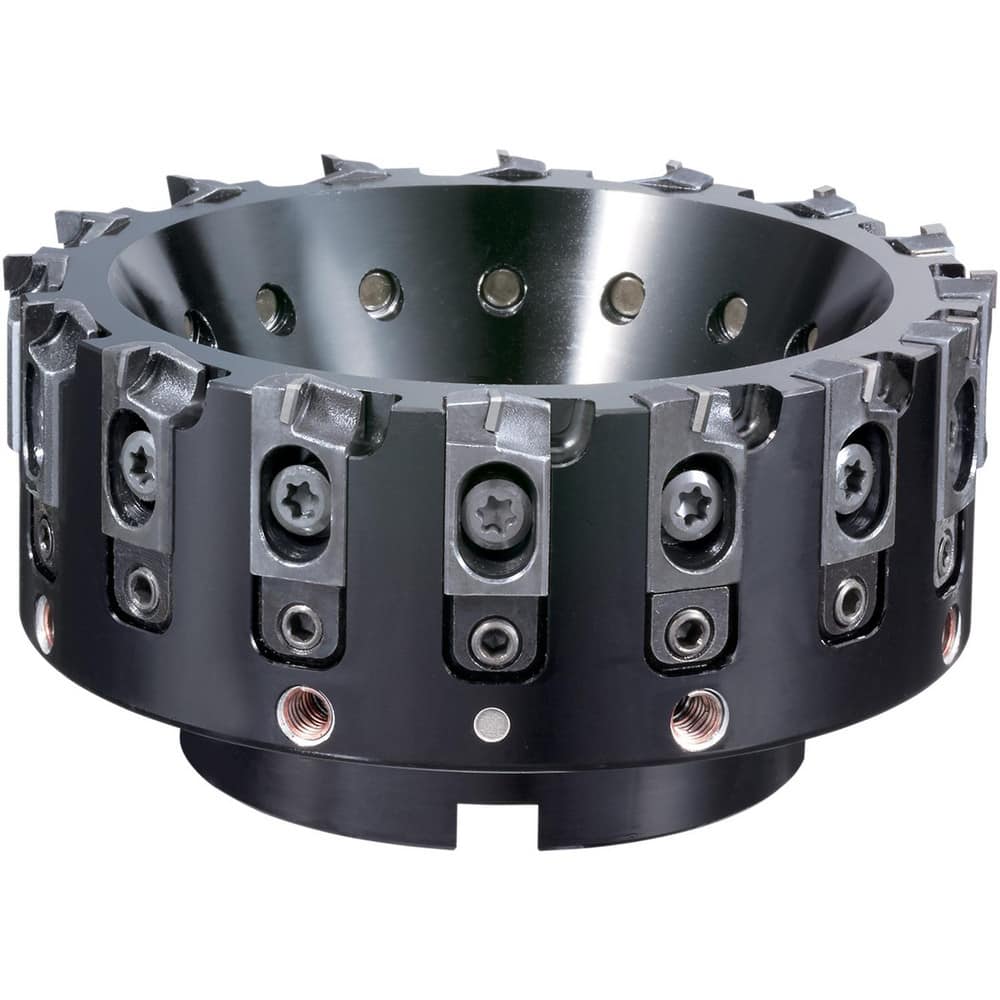 Indexable Square-Shoulder Face Mill: PFAL04R125M25.4-16, 25.4000″ Arbor Hole Dia, Uses 16, 1204 & 1206 Inserts, Through Coolant, Series 78036