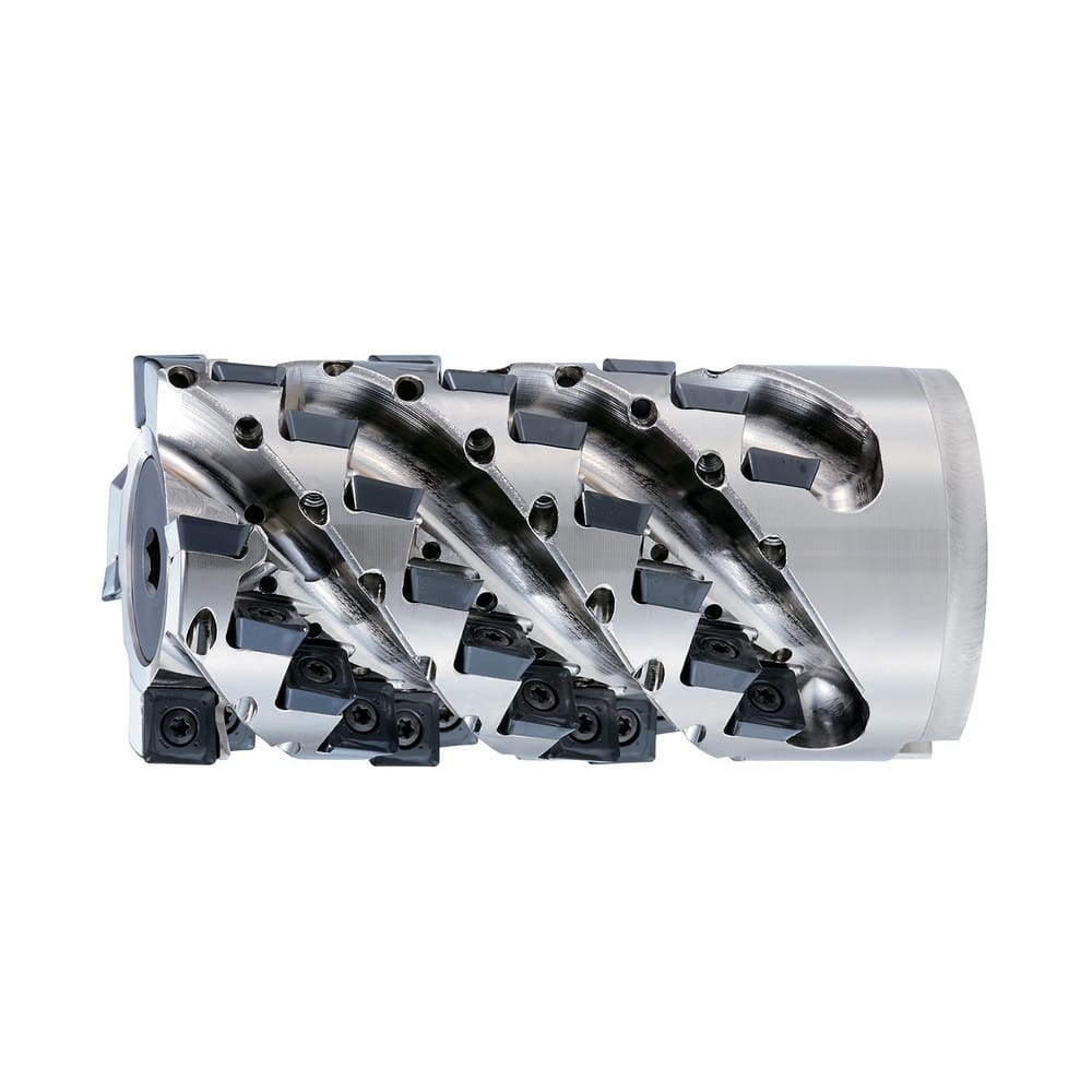 Indexable Square-Shoulder End Mill: PSFL12R080M32-5-70, 80.0000'' Shank Dia, Straight Shank Uses 35, Normal Pressure, 95.00 mm OAL