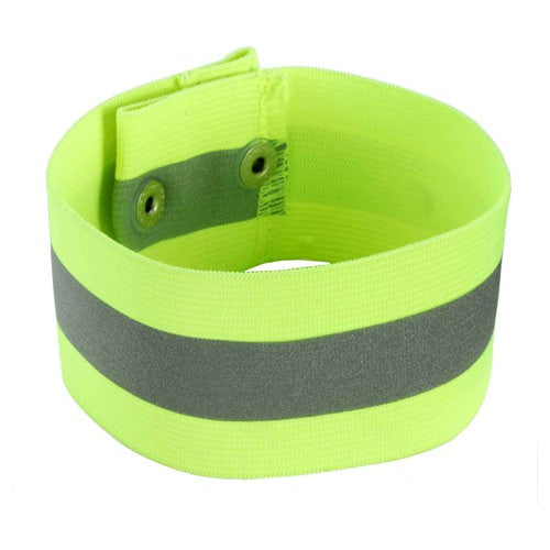 8001 S/M Lime Arm/Leg Band- Button Snap Closure - Benchmark Tooling
