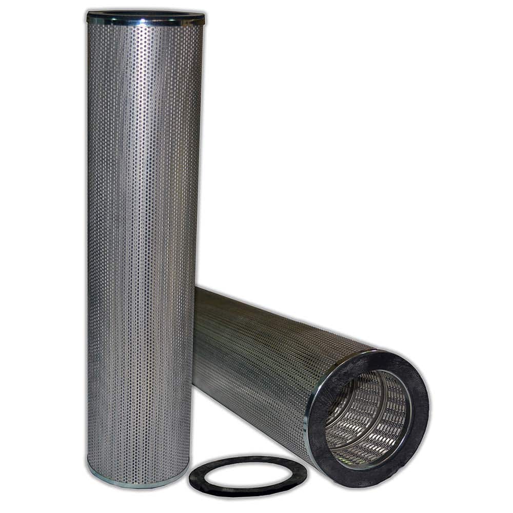 Replacement/Interchange Hydraulic Filter Element: Microglass, 10 µ