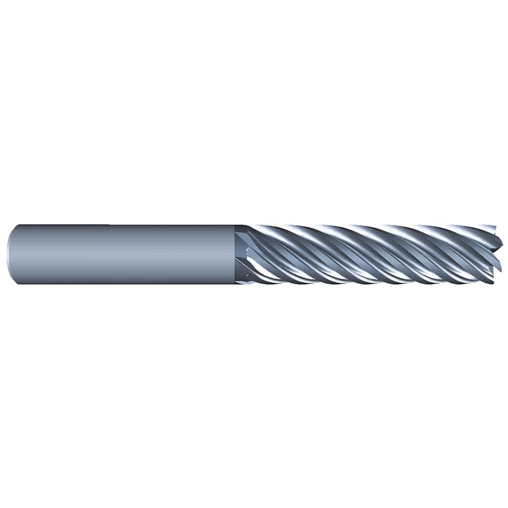 Eliminator - Square End Mills; Mill Diameter (Inch): 3/4 ; Mill Diameter (Decimal Inch): 0.7500 ; Number of Flutes: 7 ; Length of Cut (Inch): 2-1/4 ; Material: Solid Carbide ; Finish/Coating: AlCrN - Exact Industrial Supply