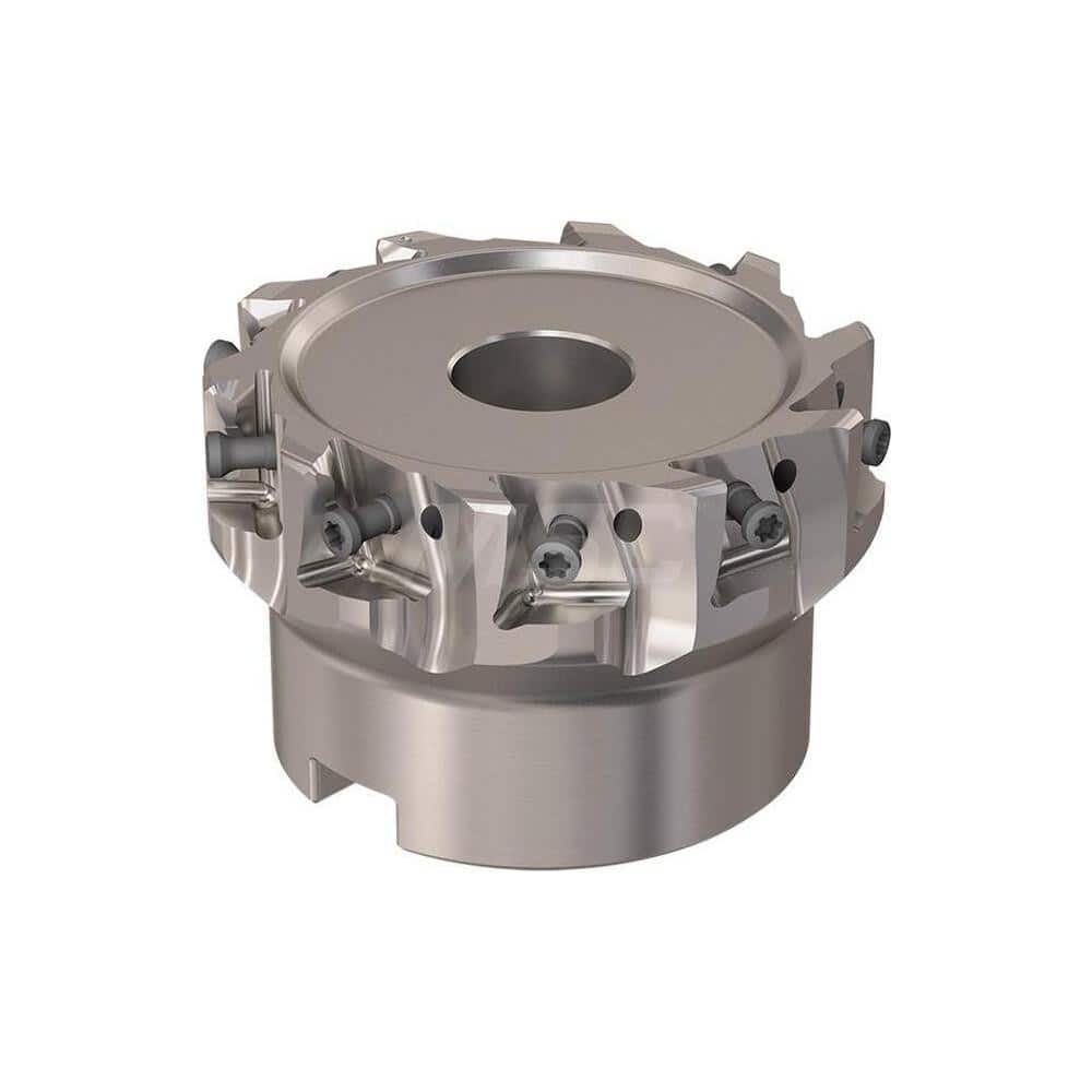 Indexable Square-Shoulder Face Mill: R220.94-0040-12-5A, 16.0000″ Arbor Hole Dia, Uses 5, LOEX1207 Inserts, Through Coolant, Series R220.94