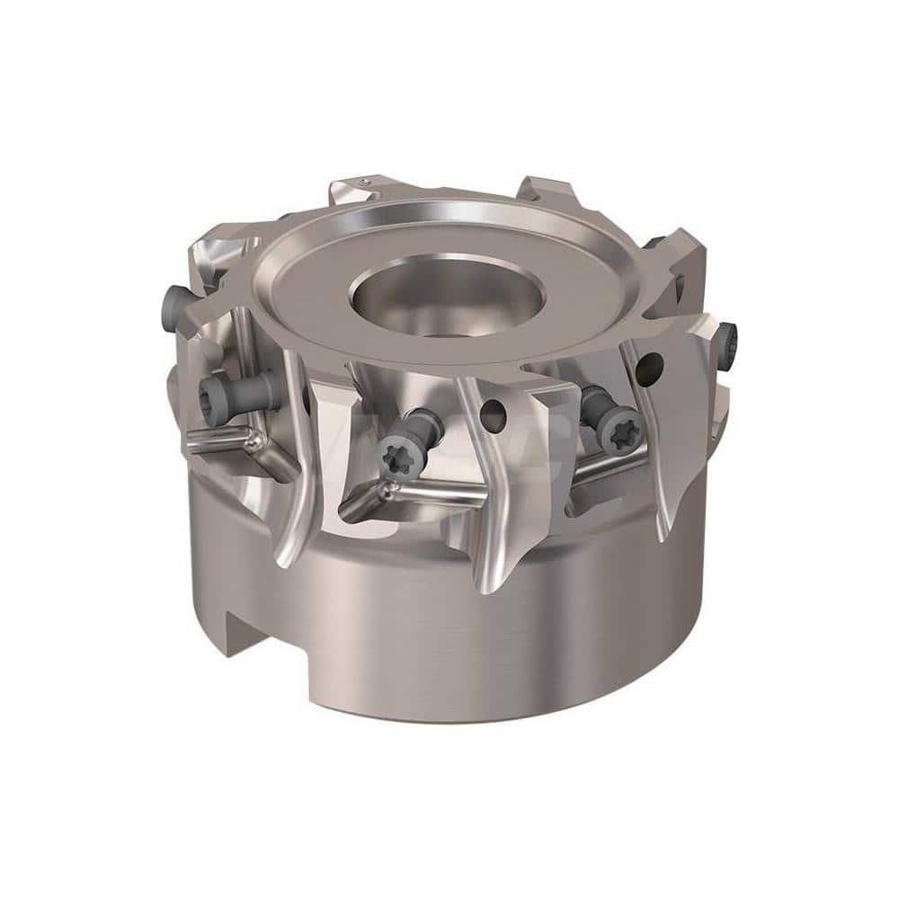 Indexable Square-Shoulder Face Mill: R220.94-0050-12-5A, 22.0000″ Arbor Hole Dia, Uses 5, LOEX1207 Inserts, Through Coolant, Series R220.94