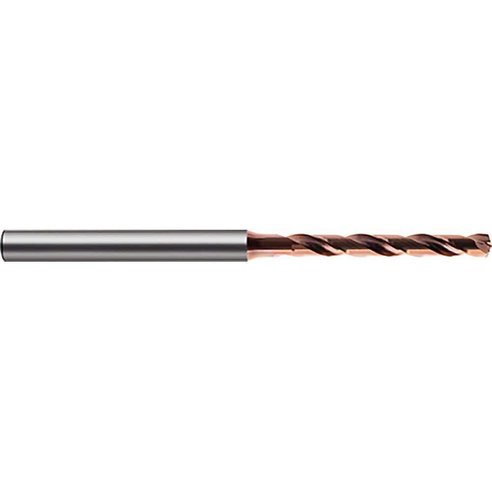 Micro Drill Bit: 140 ° N/A Solid Carbide RH Cut Spiral Flute, Cylindrical Shank Shank, Series 6489