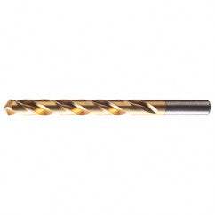#17 RHS / RHC HSS 118 Degree Radial Point General Purpose Drill - TiN - Benchmark Tooling