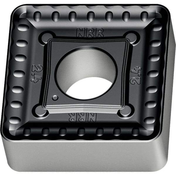 Walter - SNMM856 NRR Grade WPP30S Carbide Turning Insert - TiCN/Al2O3/TiN Finish, 90° Square, 1" Inscr Circle, 5/16" Thick, 3/32" Corner Radius - Benchmark Tooling