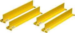 Justrite - 2 Inch Wide x 2 Inch High, Metal Cabinet Drum Cabinet Shelf Dividers - 14 Inch Deep, Compatible with PRO SAFE 30 to 45 Gallon Cabinets - Benchmark Tooling