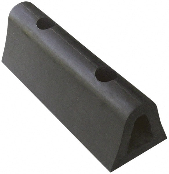 Vestil - Synthetic Rubber Extruded Half-Oval Fender Bumper - Benchmark Tooling
