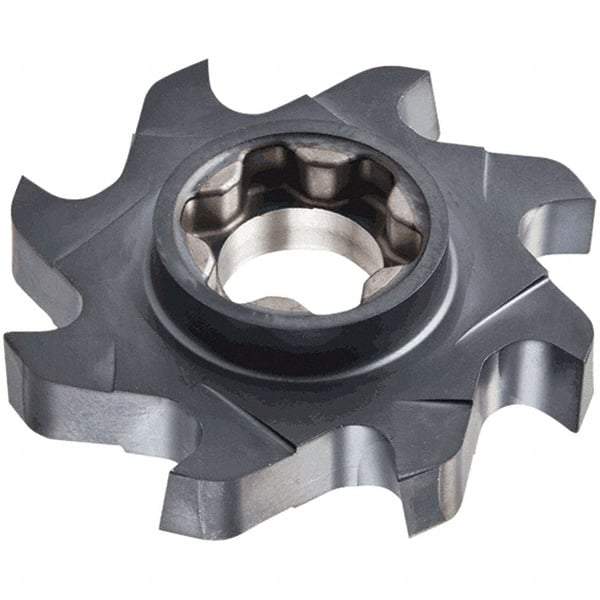 Iscar - SD D Grade IC908 Carbide T-Slot Milling Tip Insert - TiAlN Finish, 50" Cutting Diam - Benchmark Tooling