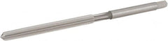 Hertel - 9/64" Diam, Straight Shank, 1-5/8" Flute, Hand Reamer - Benchmark Tooling
