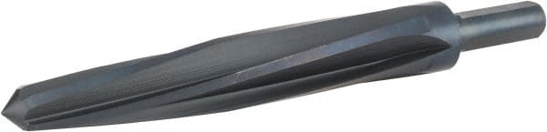 Hertel - 1-1/16" Reamer Diam, 1/2" Straight Shank with Flats, Bridge Reamer - Benchmark Tooling