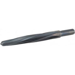 Hertel - 1/2" Reamer Diam, 1/2" Straight Shank with Flats, Bridge Reamer - Benchmark Tooling