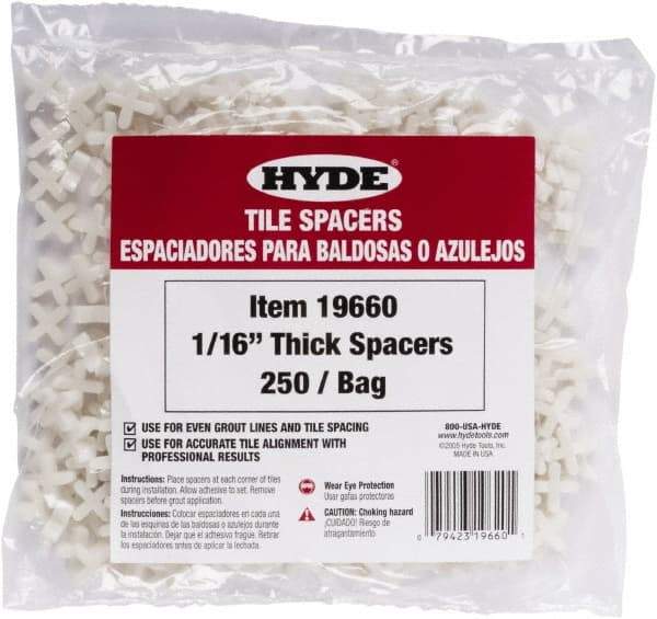 Hyde Tools - Tile Spacer - For Ceramic Tile - Benchmark Tooling