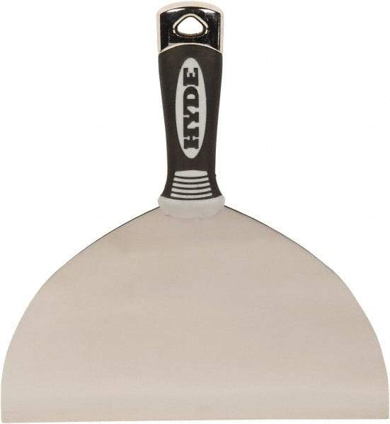 Hyde Tools - 8" Wide Flexible Blade Stainless Steel Joint Knife - Flexible, Plastic Handle - Benchmark Tooling