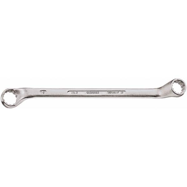Box Wrenches; Wrench Type: Offset Wrench; Wrench Size: 24x30 mm; Head Type: Offset; Double/Single End: Double; Wrench Shape: S-Shape; Material: Vanadium Steel; Finish: Chrome-Plated; Standards: DIN 838; ISO 1085; ISO 3310; ISO 10104; Number Of Points: 12;