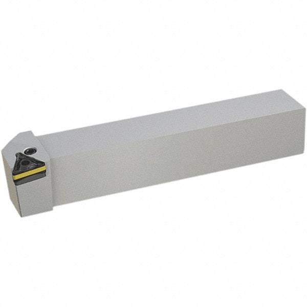 Iscar - PCLO, Right Hand Cut, 95° Lead Angle, 1-1/2" Shank Height x 1-1/2" Shank Width, Negative Rake Indexable Turning Toolholder - 7" OAL, COMG 6.. Insert Compatibility, Series DoveIQTurn - Benchmark Tooling