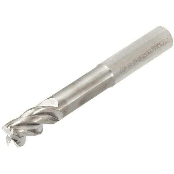 Iscar - 8mm, 4 Flute, Single End, Solid Carbide, 0.2mm Corner Radius End Mill - Right Hand Flute, 12mm LOC, Right Hand Cut, 40mm Extended Reach - Benchmark Tooling