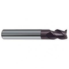 1/2" Dia. - 2-1/2" OAL - 3 FL 45 Helix Firex Carbide End Mill - Benchmark Tooling
