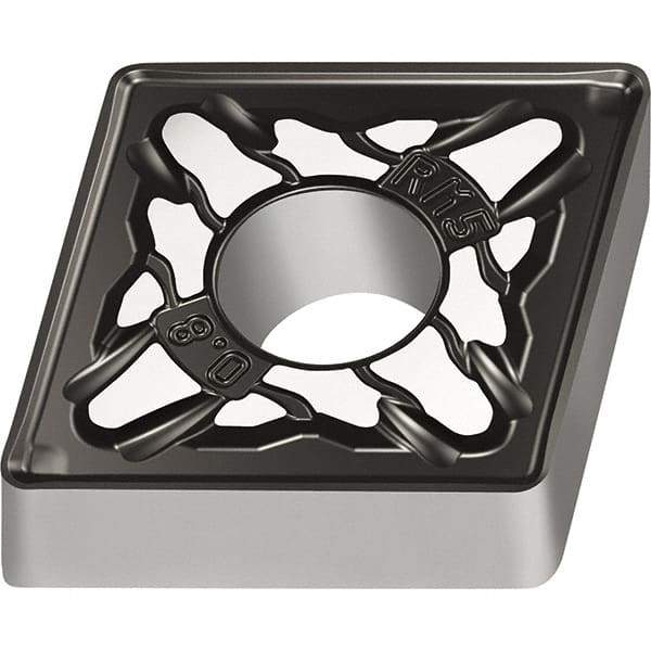 Walter - CNMG644 RM5 Grade WSM20S Carbide Turning Insert - TiALN/Al2O3 Finish, 80° Diamond, 3/4" Inscr Circle, 1/4" Thick, 0.063" Corner Radius - Benchmark Tooling