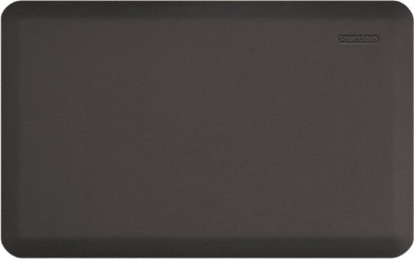 Smart Step - Dry Environment, Anti-Fatigue Matting - Gray, Urethane with Urethane Sponge Base, Beveled on All 4 Sides - Benchmark Tooling