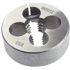 7/16-14 × 1″ OD HSS Round Adjustable Die - Exact Industrial Supply