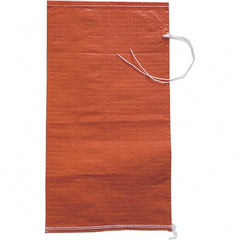 PRO-SAFE - 26" Long x 14" Wide Sand Bag - Orange Polypropylene, For Accident Prevention - Benchmark Tooling