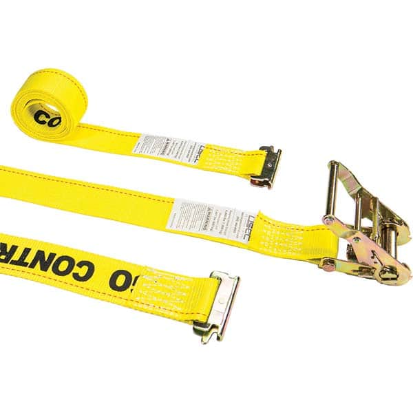 US Cargo Control - Slings & Tiedowns (Load-Rated) Type: Ratchet Tie Down Width (Inch): 2 - Benchmark Tooling
