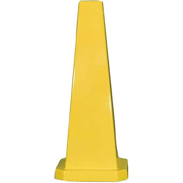 PRO-SAFE - Cone & A Frame Floor Signs Shape: Cone Type: Restroom, Janitorial & Housekeeping - Benchmark Tooling