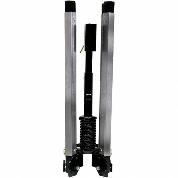 PRO-SAFE - 1-3/4' High, Traffic Sign Mounting Hardware - Aluminum, Compatible with 69" High x 48" Wide Signs, Silver - Benchmark Tooling