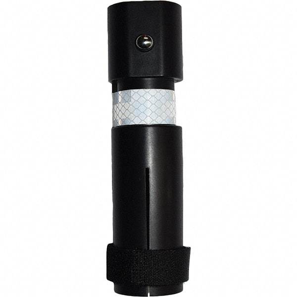 PRO-SAFE - 1/2' High, Traffic Sign Mounting Hardware - Composite, Compatible with 30" High x 24" Wide Signs, Black - Benchmark Tooling