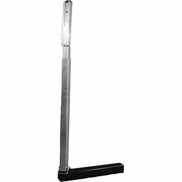 PRO-SAFE - 3.291' High, Traffic Sign Mounting Hardware - Aluminum, Compatible with 55" High x 48" Wide Signs, Silver - Benchmark Tooling