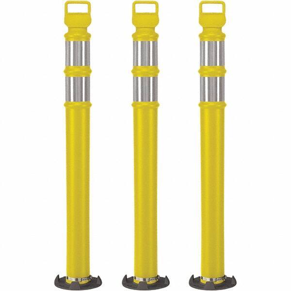 PRO-SAFE - Traffic Barrels, Delineators & Posts Type: Delineator Post Material: Polyethylene - Benchmark Tooling