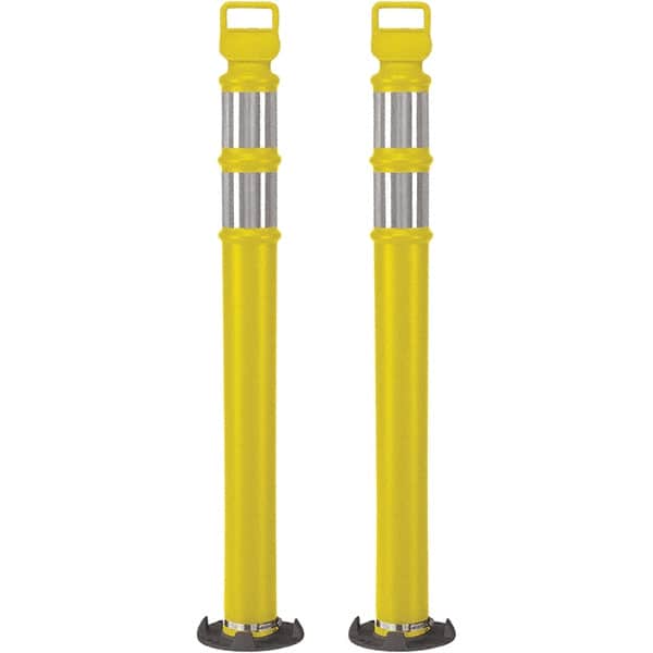 PRO-SAFE - Traffic Barrels, Delineators & Posts Type: Delineator Post Material: Polyethylene - Benchmark Tooling