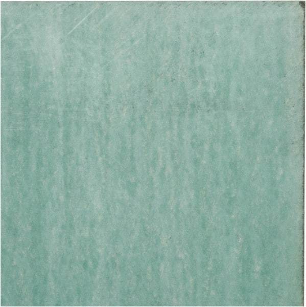 Made in USA - 30" Long x 30" Wide x 1/8" Thick, Aramid Sheet Gasketing - 1,450 Max psi, Green - Benchmark Tooling