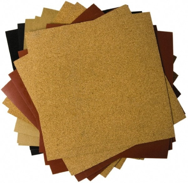 Made in USA - 12" Long x 12" Wide Red Rubber Sheet Gasketing - Benchmark Tooling