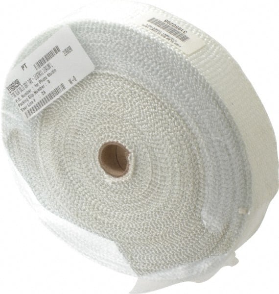Made in USA - 1/16" Thick x 1-1/2" Wide, Fiberglass Gasket Tape - Benchmark Tooling