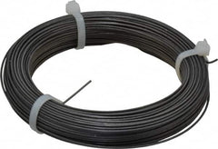 Value Collection - 23 Gage, 0.051 Inch Diameter x 144 Ft. Long, High Carbon Steel, Tempered Music Wire Coil - ASTM A228, 1 Lb. Shipping Weight - Benchmark Tooling