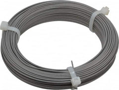 Value Collection - 24 Gage, 0.055 Inch Diameter x 124 Ft. Long, 302/304 Music Wire Coil - ASTM A580, 1 Lb. Shipping Weight - Benchmark Tooling
