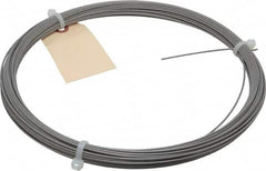 Value Collection - 26 Gage, 1/16 Inch Diameter x 95 Ft. Long, 302/304 Music Wire Coil - ASTM A580, 1 Lb. Shipping Weight - Benchmark Tooling