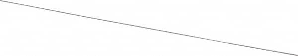 Value Collection - 16 Gage, 0.037 Inch Diameter x 1 Ft. Long, High Carbon Steel, Cut and Straightened Music Wire - ASTM A228 - Benchmark Tooling