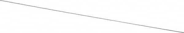 Value Collection - 17 Gage, 0.039 Inch Diameter x 1 Ft. Long, High Carbon Steel, Cut and Straightened Music Wire - ASTM A228 - Benchmark Tooling