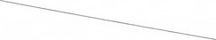Value Collection - 20 Gage, 0.045 Inch Diameter x 1 Ft. Long, High Carbon Steel, Cut and Straightened Music Wire - ASTM A228 - Benchmark Tooling
