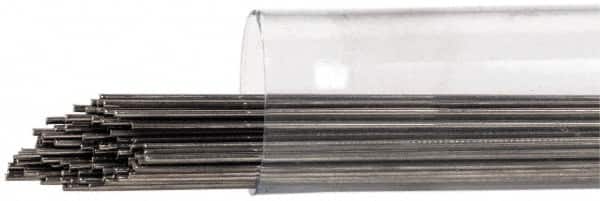 Value Collection - 8 Gage, 0.02 Inch Diameter x 1 Ft. Long, 302/304 Cut and Straightened Music Wire - ASTM A580 - Benchmark Tooling