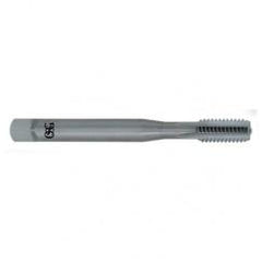 0.8mm Dia. x 50mm Overall Length 4-Flute 0.1mm C/R Solid Carbide SE End Mill-Round Shank-Center Cut-Bright - Benchmark Tooling