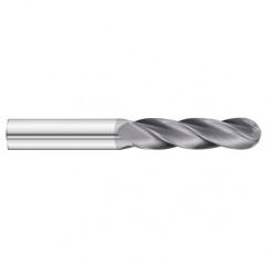 1" x 2 x 4-1/2 4 Flute Ball Nose End Mill- Series 3200XL - Benchmark Tooling