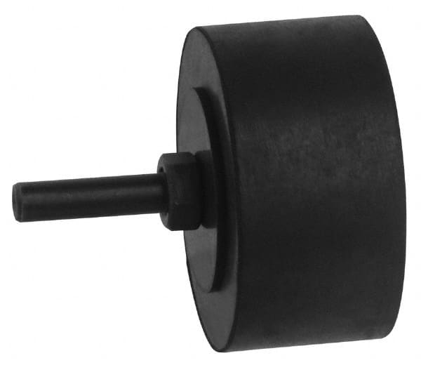 Superior Abrasives - 1" Wide x 3" Diam, Spiral Band Drum - 3/8" Shank Diam, 7,000 RPM - Benchmark Tooling