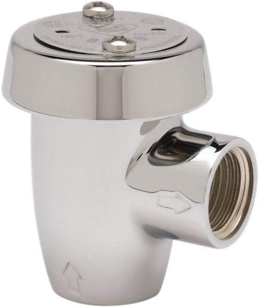 T&S Brass - 1/2" Fit, Vacuum Breaker Assembly - Chrome - Benchmark Tooling