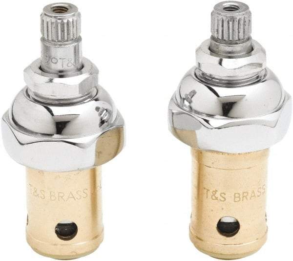 T&S Brass - 2 Pieces Two Handle Faucet Faucet Repair Kit - Complete Two Handle Repair Kit Style - Benchmark Tooling