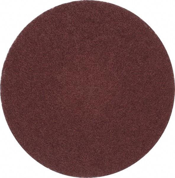 Merit Abrasives - 3" Disc Diam, 80 Grit, Aluminum Oxide Quick Change Disc - Type P Attaching System, Coated, Brown, 20,000 RPM, ALO Series - Benchmark Tooling